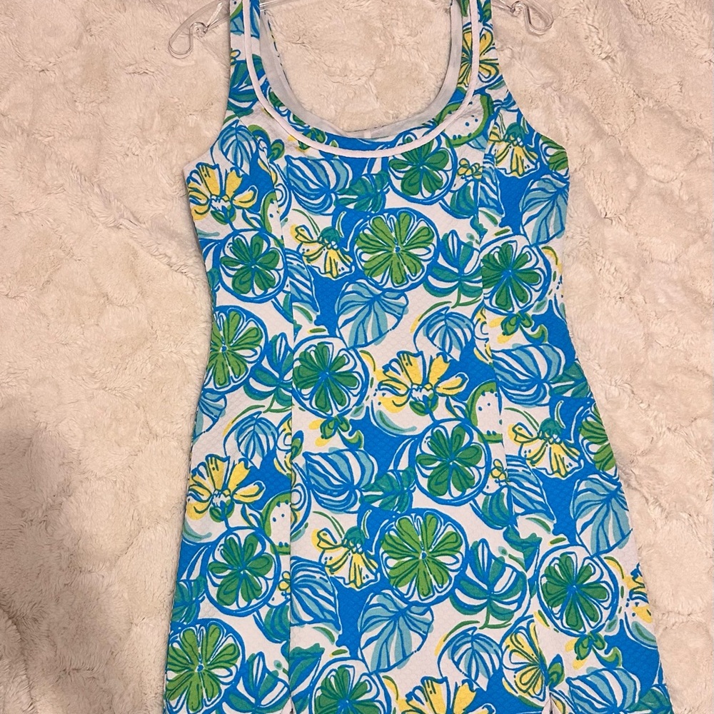 Lilly Pulitzer Blue and Green dress